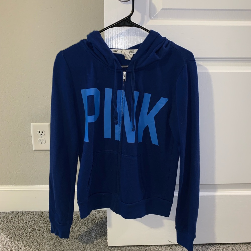 PINK Zip Up Hoodie